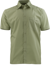 košile BEROLA světle zelená s krátkým rukávem