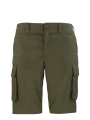 bermudy VELAN hnědozelený Ripstop