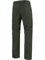 kalhoty TEXAN šedozelené s elastanem