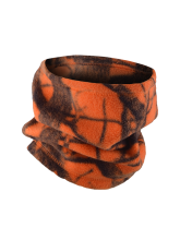 nákrčník fleece oranžový maskovaný 