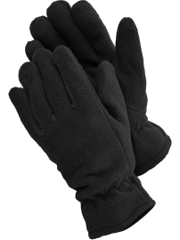 rukavice FLEECE - černé