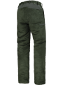 kalhoty PARTON tmavě zelené