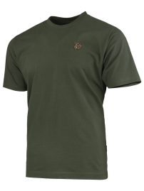 triko s výšivkou DIVOČÁK olivově zelené