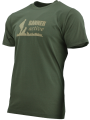 triko s potiskem BANNER ACTIVE olivově zelené