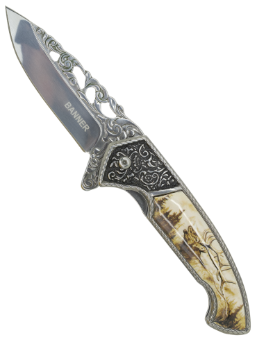 nůž YST-7043 zavírací (jelen)